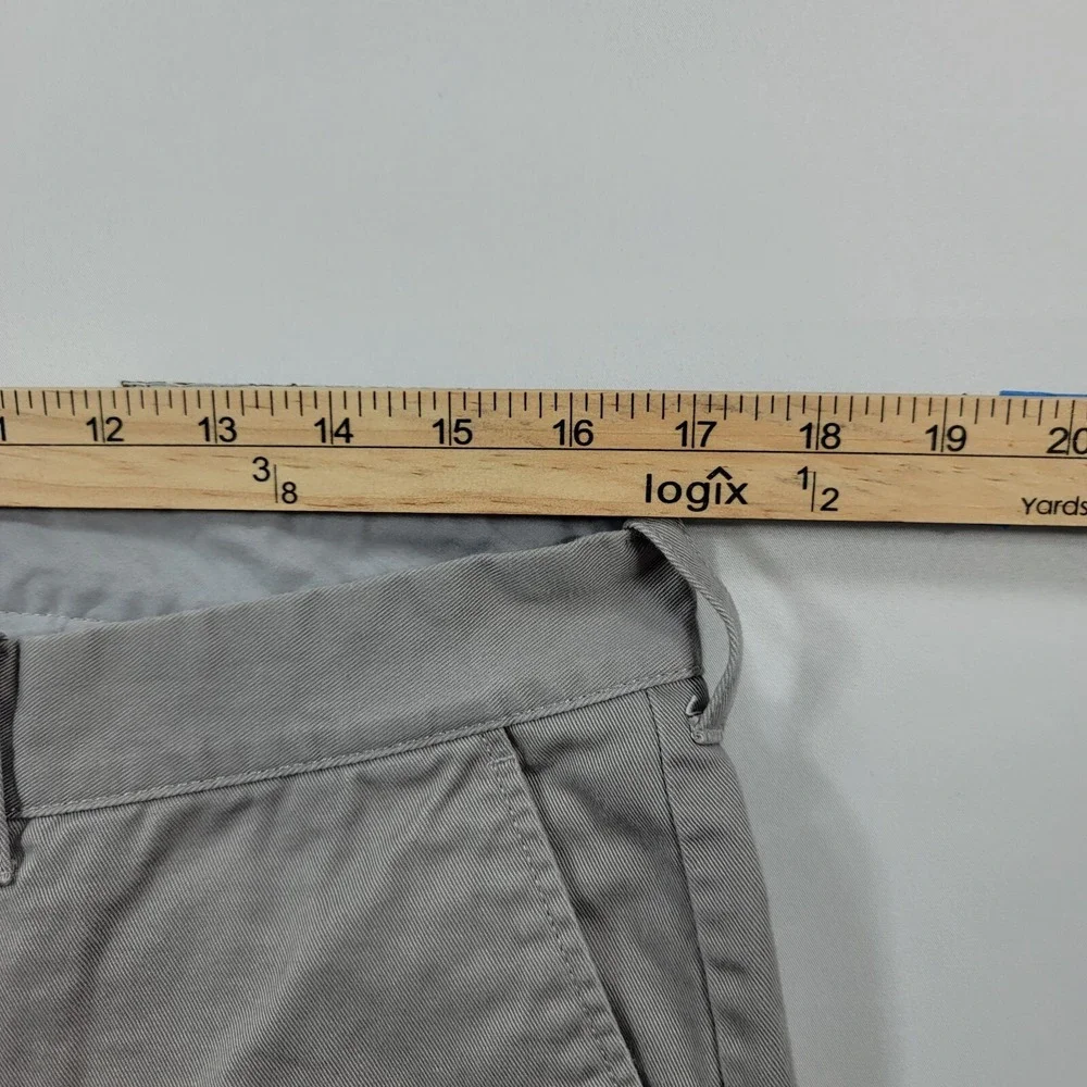 J Crew Slim Fit Chino Pants Mens 34x30 Light Grey‎ The Driggs Flex